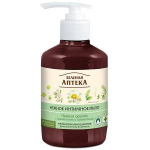 Intymios higienos prausiklis su arbatmedžių "Zielionaja Apteka" 370ml